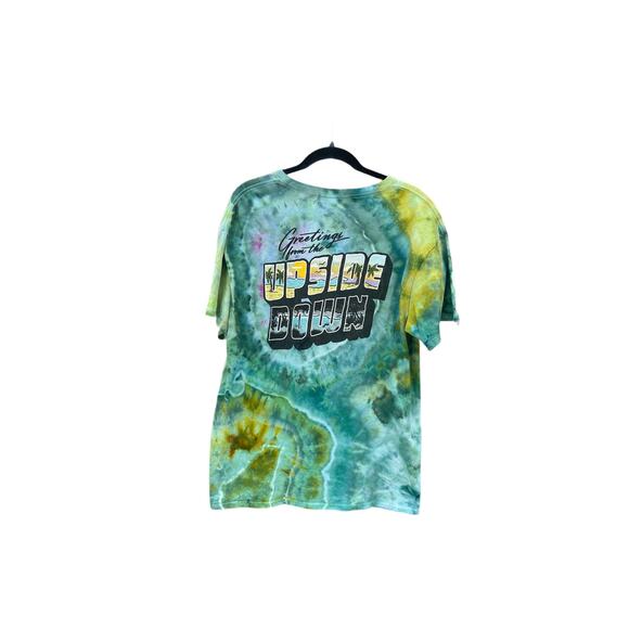 Stranger Things Tie Dye Graphic T Shirt | Men’s Shirt | Geode Tie - Ice Dye - Picture 2 of 2